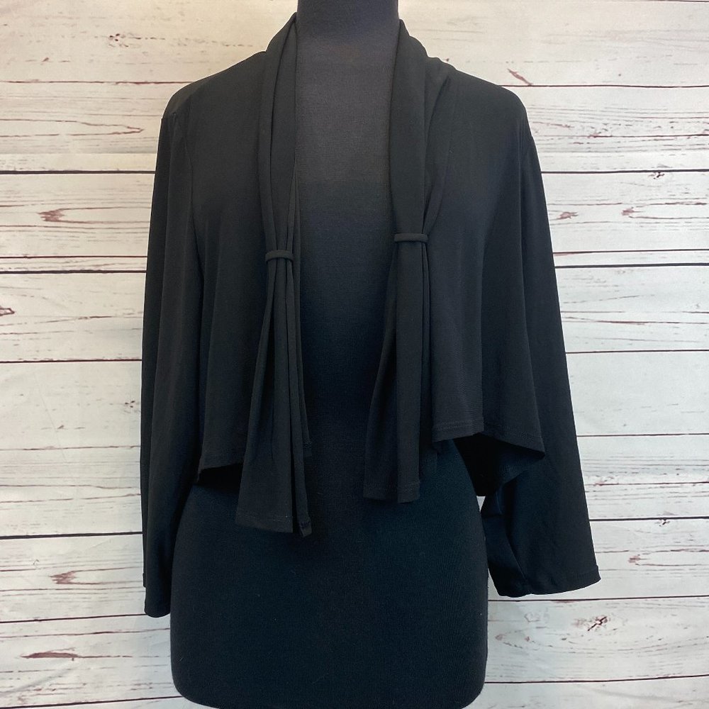 Lane Bryant Black Lightweight Short Cardigan 22/24